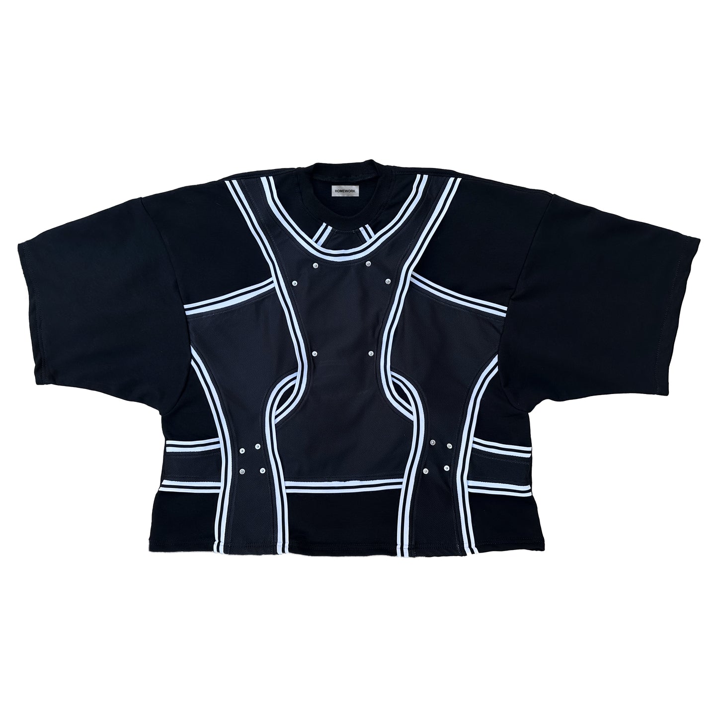 HEAVYWEIGHT ABSTRACT T-SHIRT BLACK