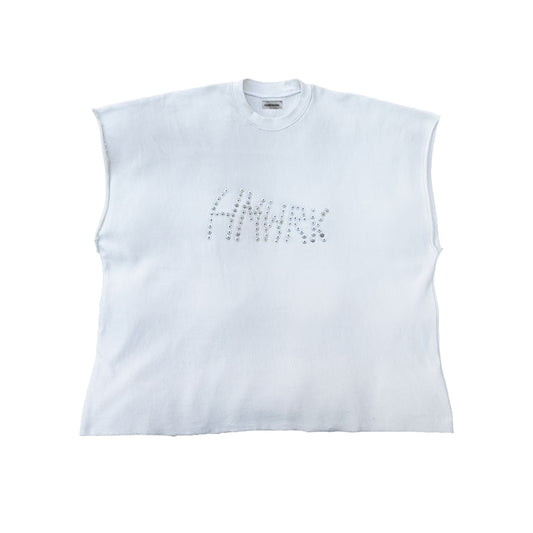 RIVETED TANK TOP WHITE